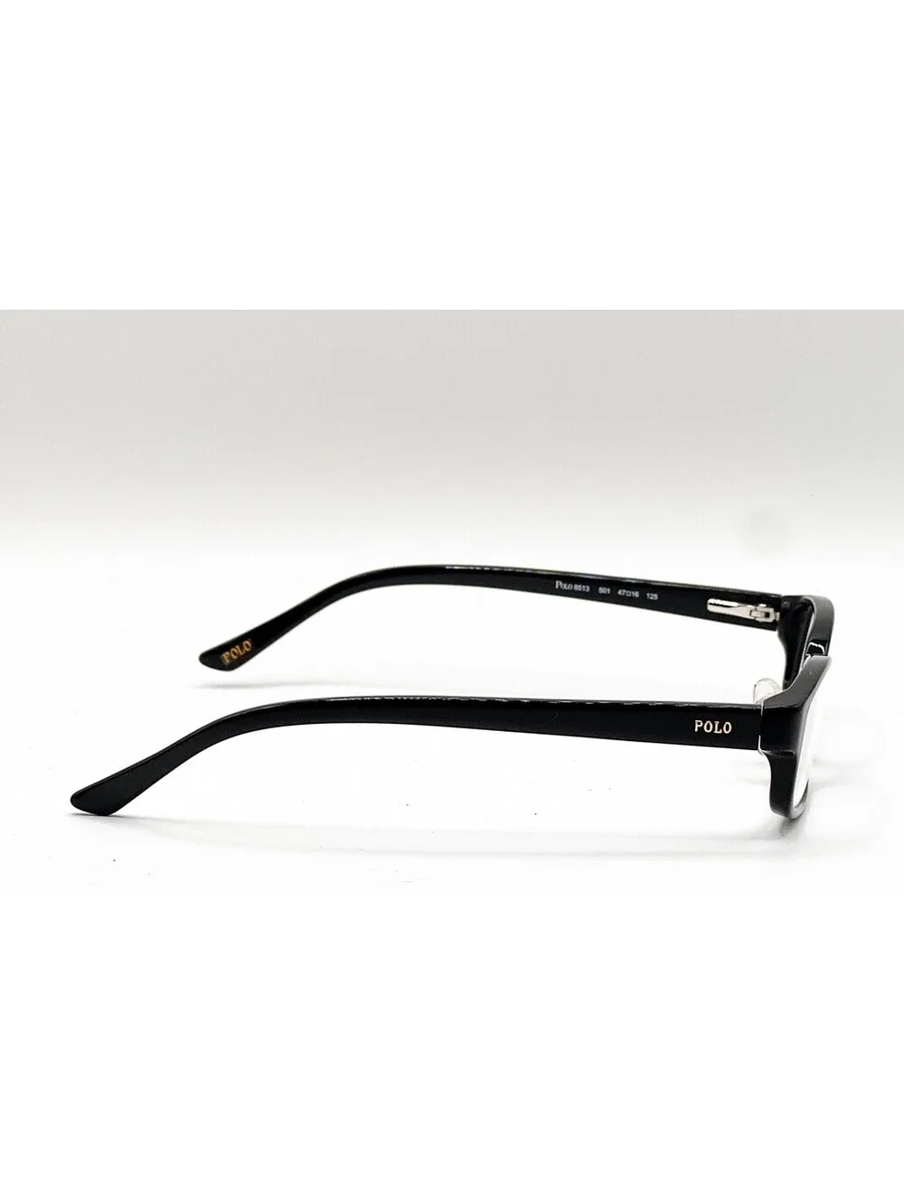 Polo Ralph Lauren 8513 501 Black Full Rim Authentic Eyeglass Frames 47-16